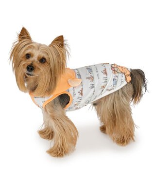 PET PARADISE ディズニー くまのプーさん ティガー  のんびり タンクトップ 小型犬 オレンジ