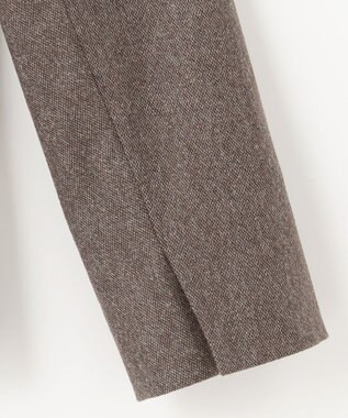 J.PRESS LADIES 【セットアップ対応】ウールストレッチツイード テーラード ジャケット ダークブラウン系