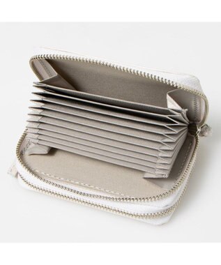 UNBILLION ペルケ perche / パールパステル・ジャバラカードキーケース ピンク