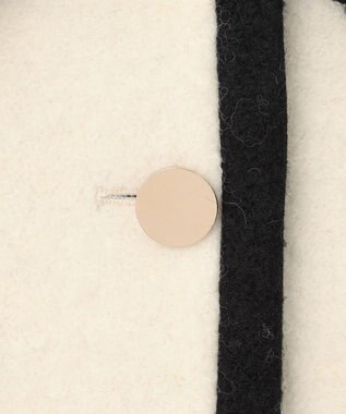 GRACE CONTINENTAL ウールパイルジャケット キナリ