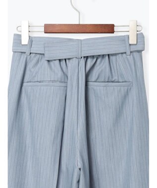 Te chichi ピンストライプタックワイドパンツ ブルー
