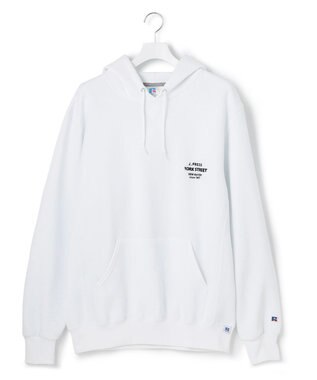 J.PRESS YORK STREET 【UNISEX】RUSSELL×YORK STREET フーディー ホワイト系