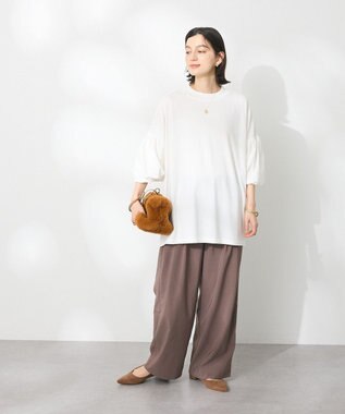 CRAFT STANDARD BOUTIQUE ランタンスリーブチュニック White
