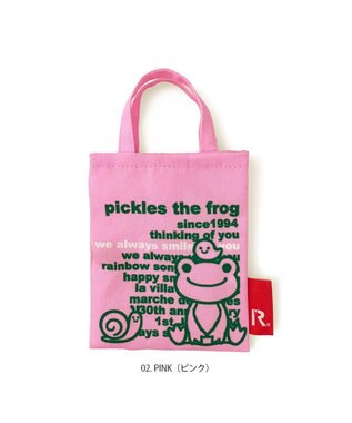 ROOTOTE 6280【カード・キーケース】IP.タイニールー.ピクルス-A 02：ピンク