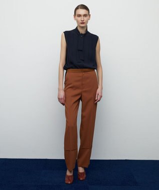 BEIGE， 【S-size】MARIGNY / ボウタイブラウス Navy