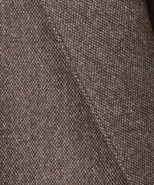 J.PRESS LADIES S 【セットアップ対応】ウールストレッチツイード テーラード ジャケット ダークブラウン系