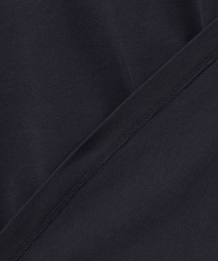 JOSEPH ABBOUD 【柔らかな肌触り】ソフトスムースダイヤロゴプリント Tシャツ ネイビー系