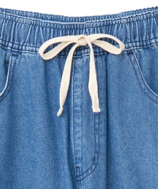 Green Parks ライトデニムイージーバギーパンツ Indigo