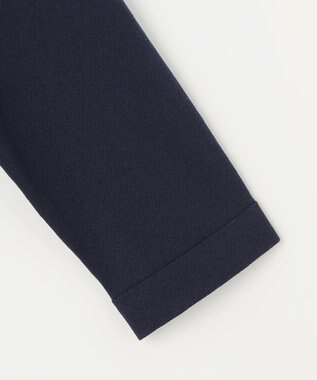 JOSEPH ABBOUD 【サステイナブル・オーガニックコットン使用】オーガニッククールニットジップ カーディガン ネイビー系