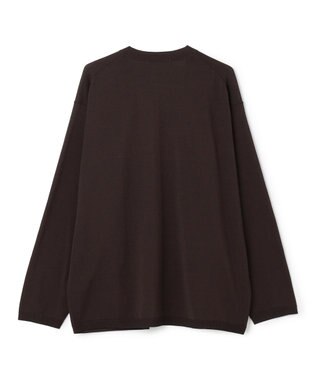 UNFILO MENS アラエルエアリーシアーカーデ ブラウン