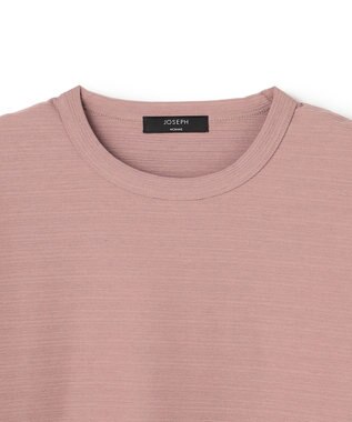 JOSEPH HOMME 【新色追加】メランジリップル　クルーネックカットソー ピンク系