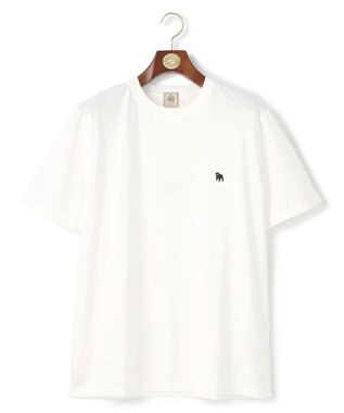 J.PRESS MEN 一枚でもインナーでも映える【WEB限定 / 8色展開】バックブル Ｔシャツ ホワイト系