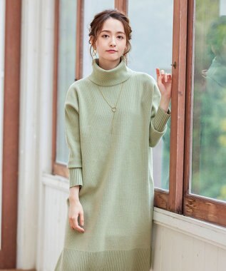 洗える 体型カバーも叶うオーバーニットワンピース Tiaclasse ファッション通販 公式通販 オンワード クローゼット