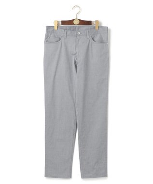 J.PRESS MEN 【ストレッチ】シャンブレーストレッチツイル パンツ ネイビー系