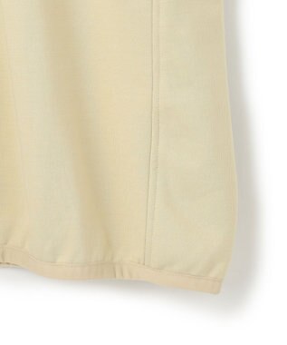 UNFILO MENS 【男女兼用】ナイロン裏毛 ハーフジップ ベージュ