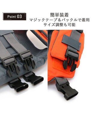 PET PARADISE ペットパラダイス ライフベスト【ＳＭ～Ｍ】 《オレンジ》 オレンジ