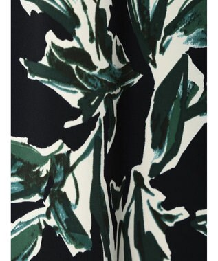 AMERICAN HOLIC Ｆｌｏｗｅｒプリントリラックスパンツ Black