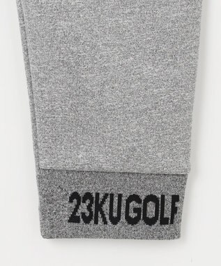 23区GOLF 【MEN】【ストレッチ】ボンディング ジャージー ライトグレー系