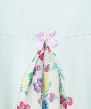 ANY KIDS 接触冷感 しろくま バックシャン Tシャツ ミント×フルーツ