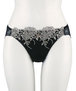 San-ai Resort（三愛水着楽園） エレガントコレクションPremium2312ノーマルショーツ 【northerly】 ブラック