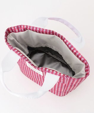 23区GOLF 【UNISEX】オリジナルギンガムチェック 保冷カートバッグ ピンク系3