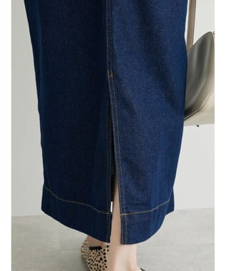 Green Parks デニムサロペットスカート Indigo