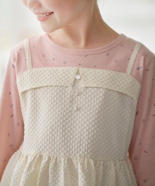 組曲 KIDS 【110-140㎝】メロディ ビスチェトップス エクリュ