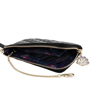 ANNA SUI ピーコック フラグメントケース クロ