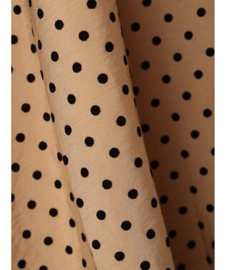 earth music&ecology ドットチュニック丈リボン付きワンピース Dot