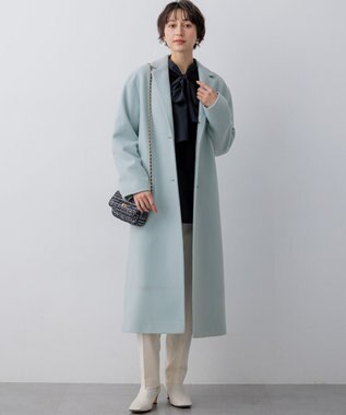 23区 L ニットセットアップ プリーツコンビ ワンピース ブラック系