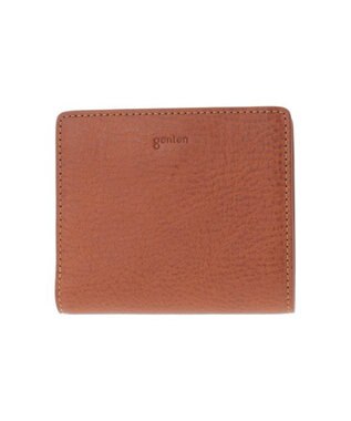 genten ミネルヴァ2 二つ折り財布内Lファスナー チャ