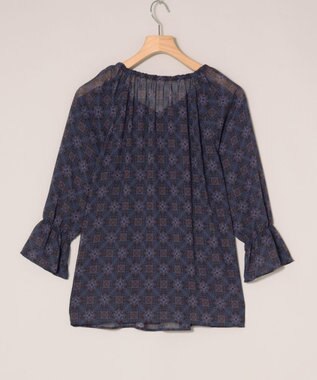 ONWARD Reuse Park 【自由区】ブラウス秋冬 ネイビー