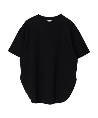 AMERICAN HOLIC 抗菌防臭　Ｄａｉｌｙ！　裾ラウンドカットチュニック Black