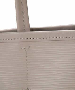 TOPKAPI 【Breath TOPKAPI】RIPPLE リプル ショルダー付き シンプル ミニ トートバッグ サンドグレー