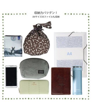 ROOTOTE 1018【A4サイズ収納】SN.ミディアム.リサイクルコットン-D 01：プラム