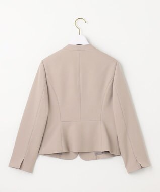 ANY SIS S 【低身長企画】ミニドビーショート ジャケット ライトベージュ