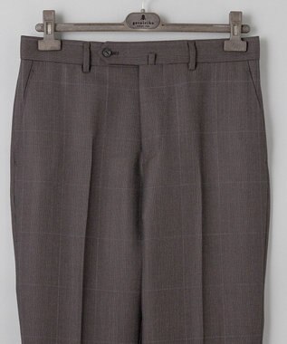 GOTAIRIKU 【ZEGNA/ゼニア】ISLANDFLEECE/アイランドフリース 3ピーススーツ（ブラウン×格子） ダークブラウン系4