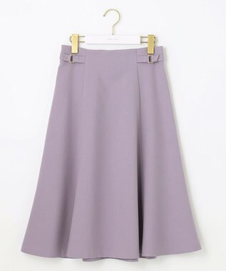 ANY SIS 【洗える】サイドバックルライト スカート ラベンダー