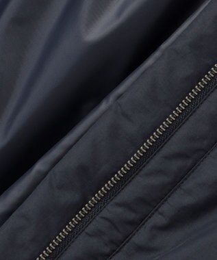 ICB L 【WEB＆一部店舗限定・撥水加工】ADSダウン  フーデットロングコート ネイビー系