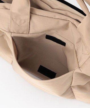 LA BAGAGERIE 【maison vert】 【トラベルにぴったり！】メニーポケットボストンバッグ ベージュ