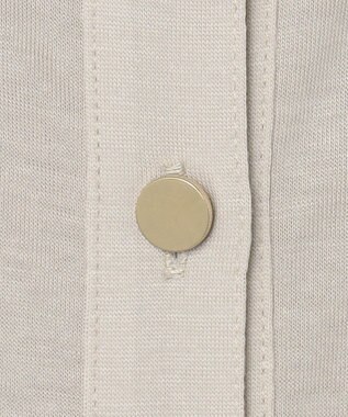 J.PRESS LADIES 【洗える・接触冷感】ジャージー ブルゾン グレージュ系