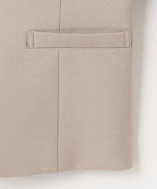 ANY SIS S 【低身長企画】ミニドビーショート ジャケット ライトベージュ