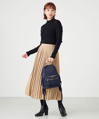 LA BAGAGERIE 【MONICA】13ポケットナイロンリュック　SMALL ネイビー