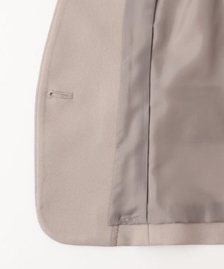 ANY SIS S 【低身長企画】ミニドビーショート ジャケット ライトベージュ