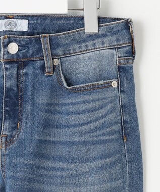 J.PRESS LADIES 【洗える】BASIC STRETCH DENIM スキニー パンツ ダルブルー系