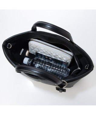 UNBILLION カカトゥ kakatoo / ハンドルポイント2wayトートバッグ ブラック