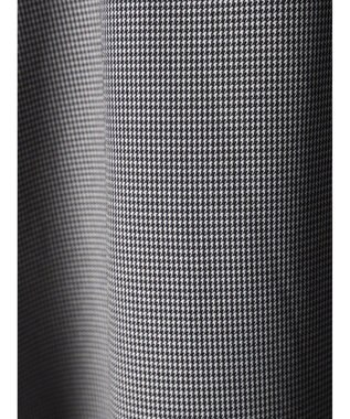 Green Parks 〈選べるきれシル〉柄フレアロング丈スカート Hounds Tooth