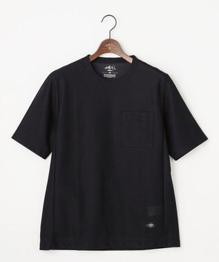 JOSEPH ABBOUD MOUNTAIN 【オーガニックコットン/MADE IN JAPAN】アウトドア Tシャツ ネイビー系