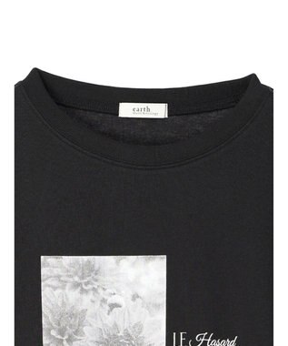 earth music&ecology フォトチュニックＴ Black