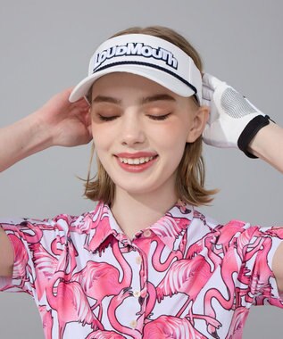 FILA GOLF／marie claire 【Loudmouth】柄ワンピース Pink Panic